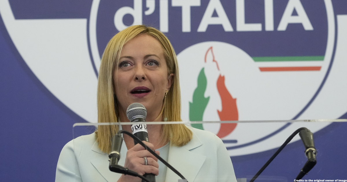 China wary of Italy's new leader Giorgia Meloni